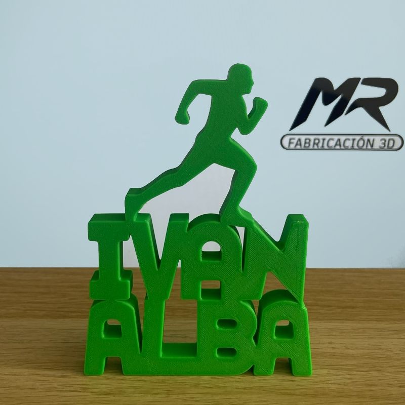 regalo original de corredor con nombre personalizado